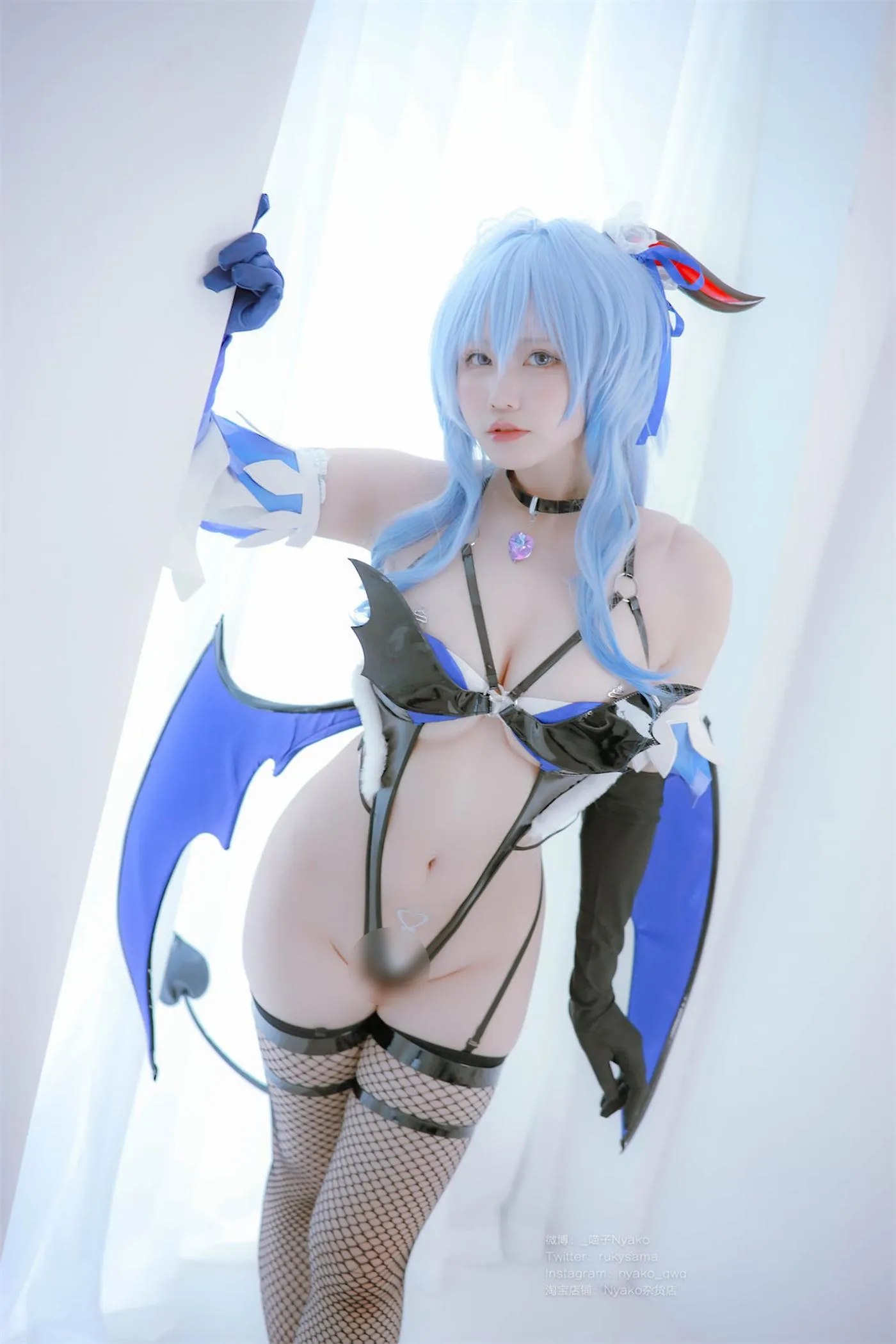 Nyako喵子 – NO.42 原神 甘雨魅魔 [76P]插图6